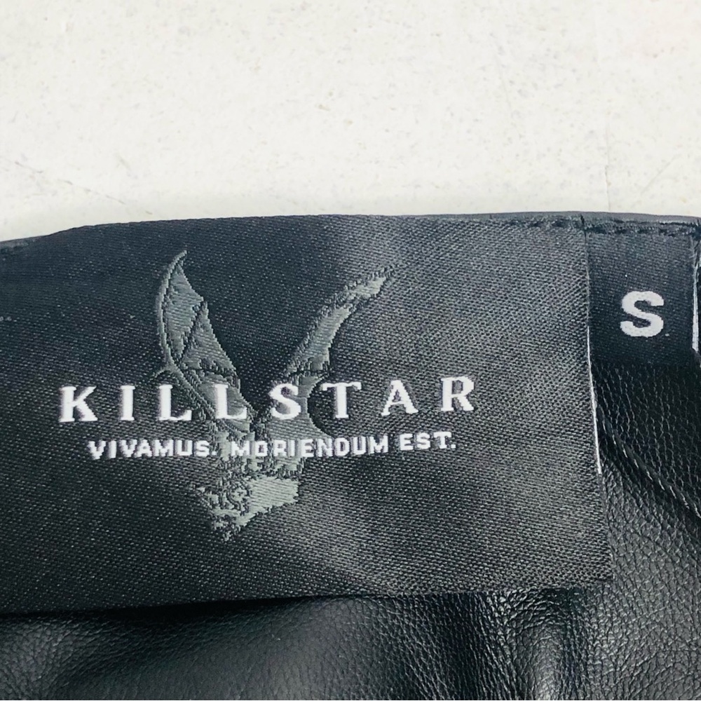 Killstar Black Embellished studded Cut Out Crop Alisse Bralet Top SZ S. G1 - Picture 12 of 13